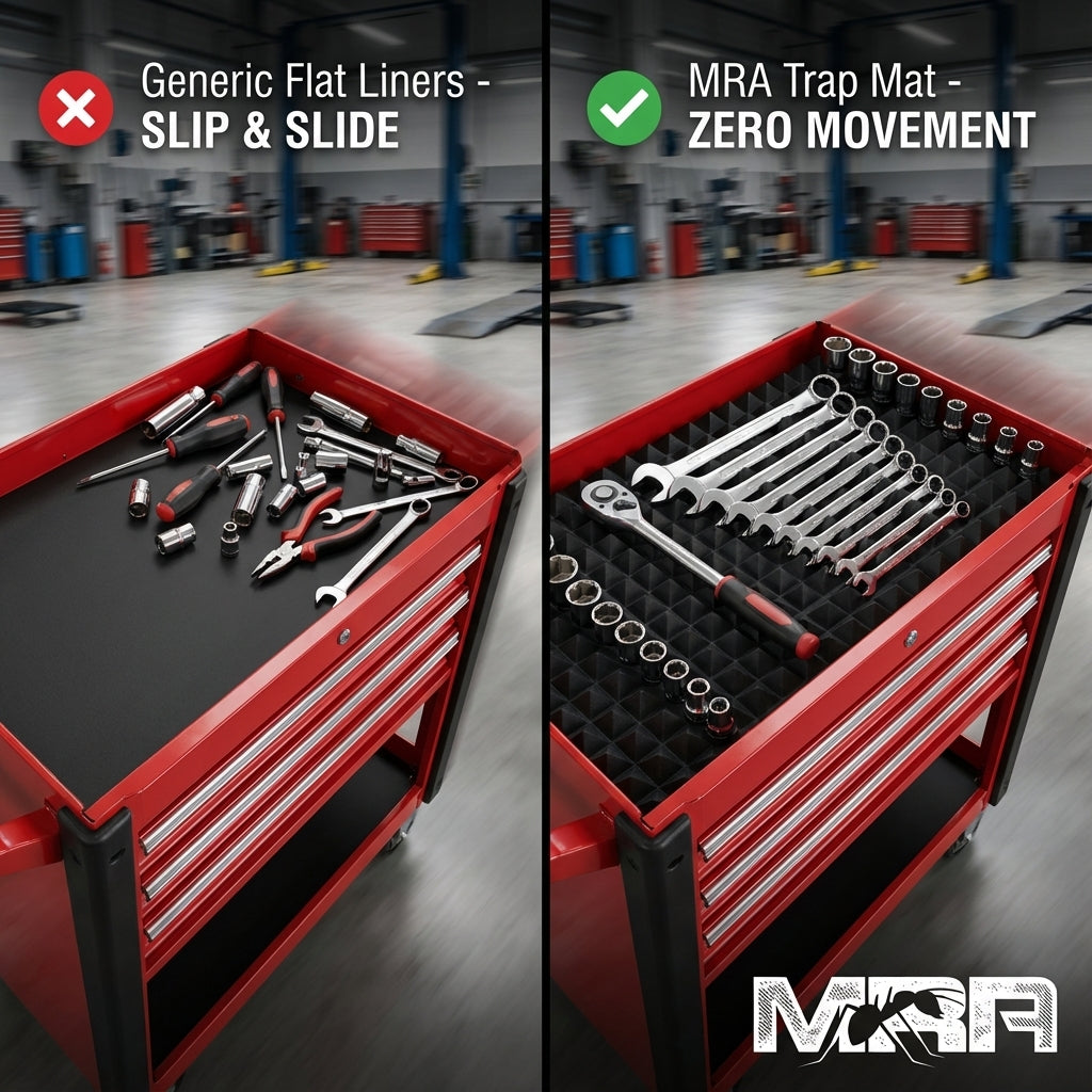 Universal Non-Slip Toolbox Foam Inserts (4-Pack)