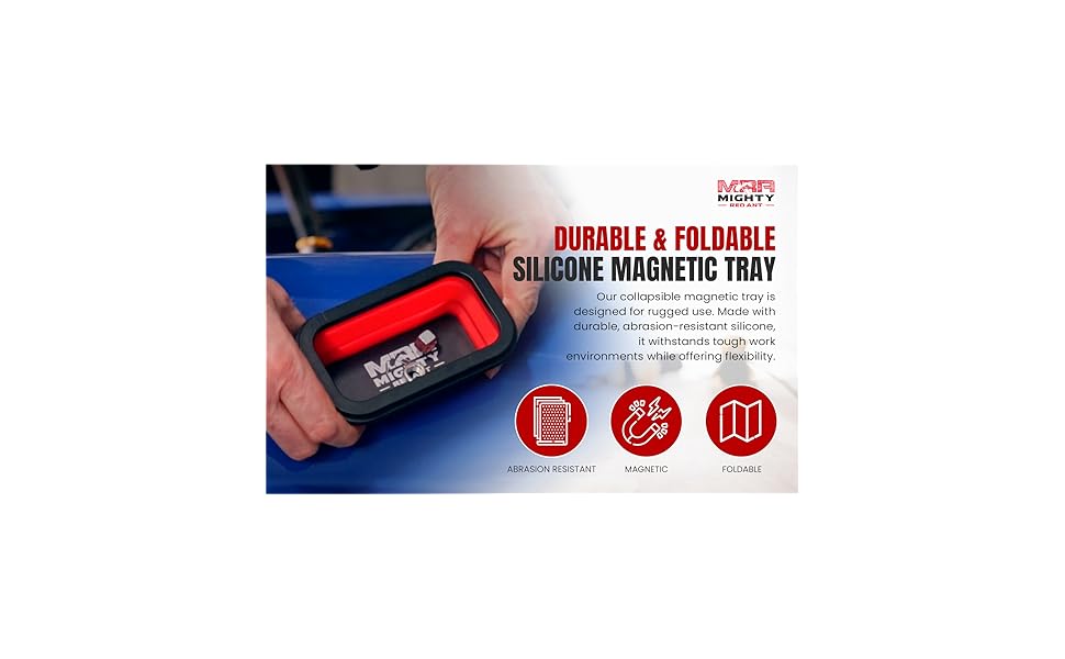 Tool roll bag for mechanics,Durable tool organizer bag,Compact tool roll storage,Magnetic parts tray,Magnetic tray for screws and bolts,Magnetic tray for screws and bolts,Heavy-duty tool roll bag,Small parts magnetic organizer,Tool roll with compartments,Magnetic tray for workshop use