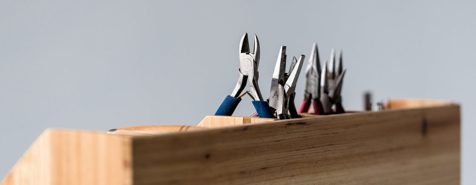 Hand Tools Stored wooden