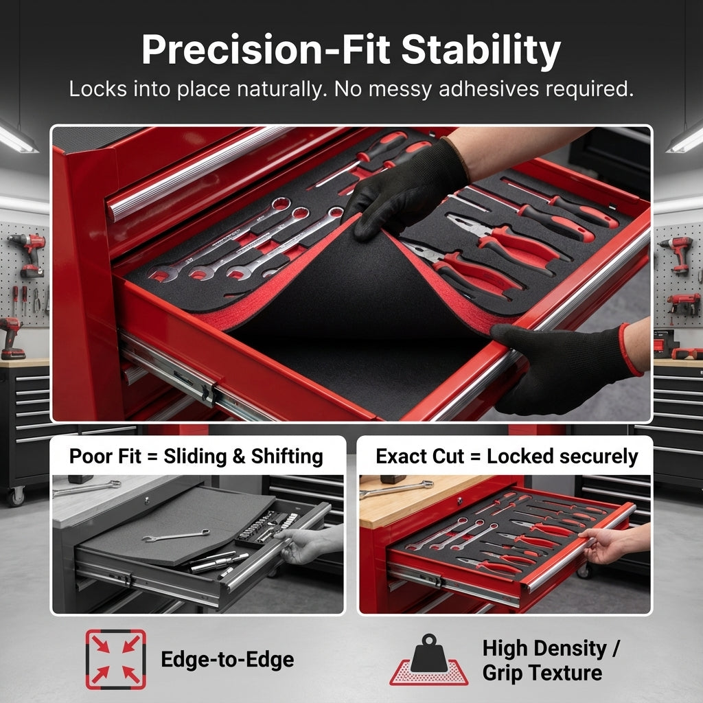 Custom-Fit Tool Box Shadow Foam Inserts (4-Pack)