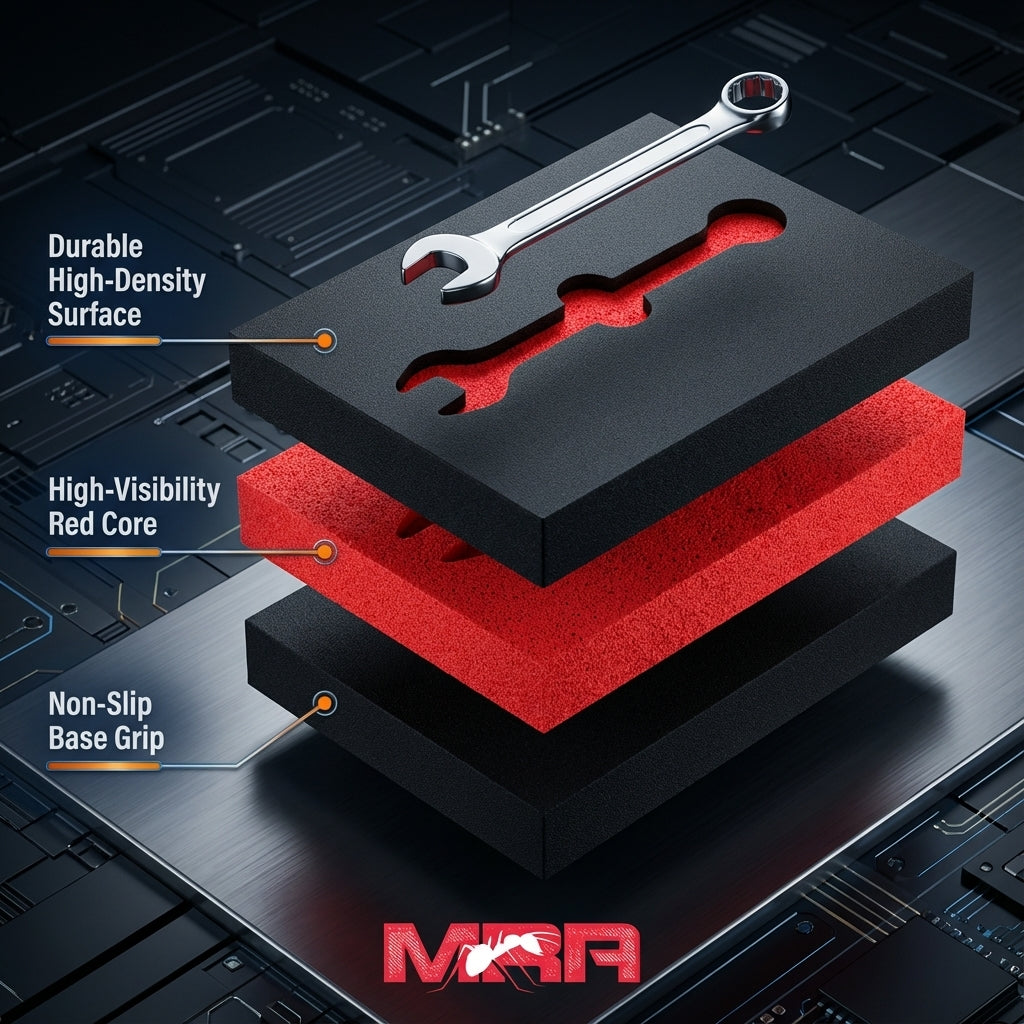 Custom-Fit Tool Box Shadow Foam Inserts (4-Pack)